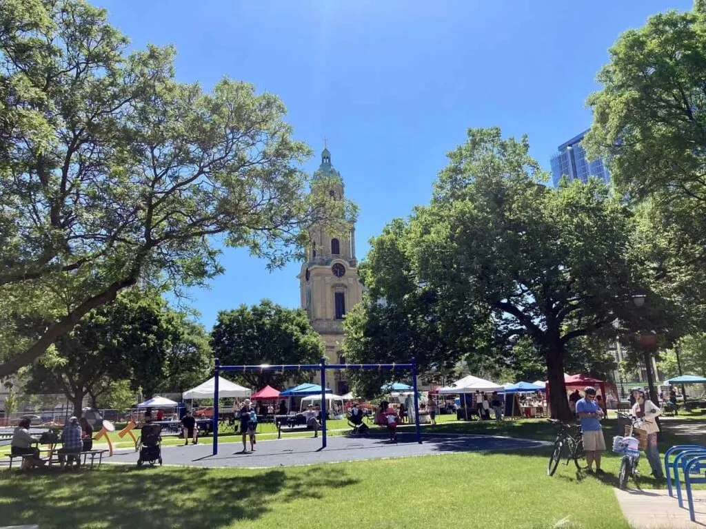 Cathedral Square Park Market